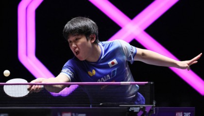 张本智和不敌国乒小将一轮游,中国大满贯男单首轮冷门频出