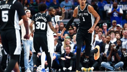 文班亚马40+15状元弗拉格10+10 马刺狂胜独行侠