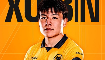 留洋！官方：U23国足队长徐彬自由身加盟英超狼队