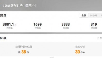 微软被指在Windows系统中暗藏“后门”,专门针对中国用户?