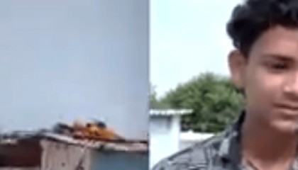 意外拍下印航坠毁影片,少年至今惊恐乱语睡不着称再也不敢坐飞机