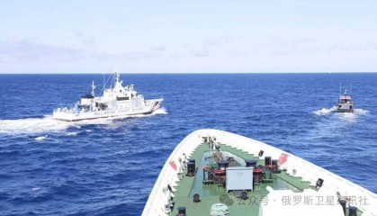 菲媒:中菲船只在黄岩岛附近发生对峙,菲律宾船队被中方包围