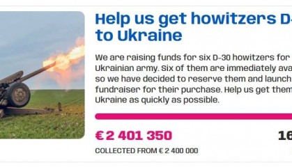 “送普京的礼物”:捷克众筹6门榴弹炮支援乌克兰