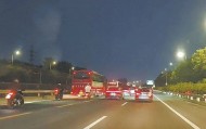 正在严查！京通快速路，半小时18辆摩托车违法行驶