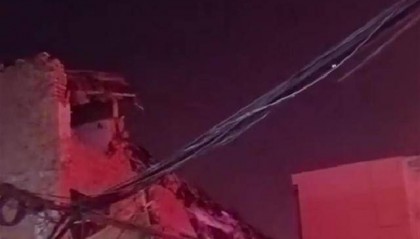 吉林一机关单位大楼发生坍塌，当地：事发前正装修，暂无人员伤亡