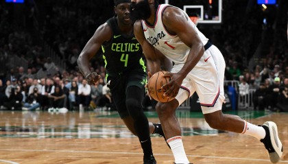 哈登19+9塔图姆18分 凯尔特人22记三分大胜快船