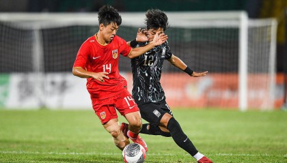 先赢后输！中国U16男足3比4不敌韩国，和平杯排名第三