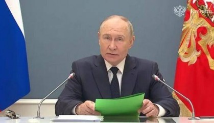 克宫宣布:普京不会亲自出席