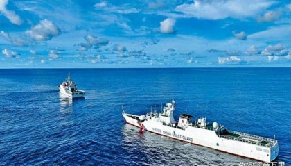 解放军3军同时南下,60只船合围岛礁,小马科斯遭到当头一棒!