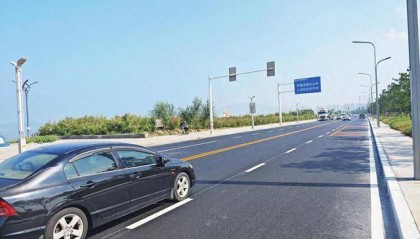 今年烟台市区道路大修全面完工,让市民舒心出行出游