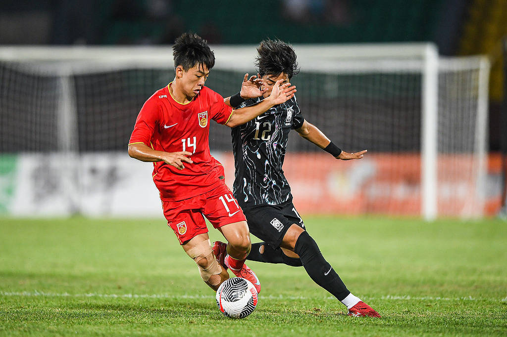 先赢后输！中国U16男足3比4不敌韩国，和平杯排名第三