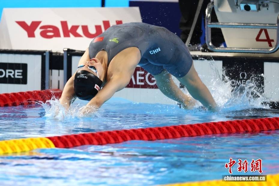 新加坡游泳世锦赛：彭旭玮获女子200米仰泳第四名