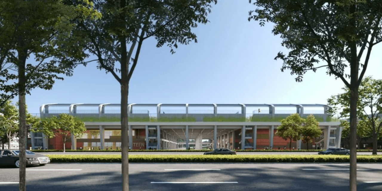 直击现场！东莞中学松山湖学校石排高级中学开建了